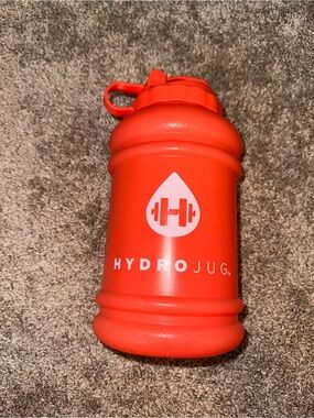 HydroJug Bright Orange Water Jug